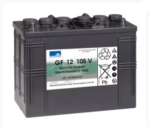 GEL batteri 12V, 105Ah