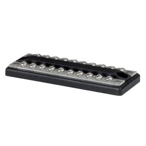 Kopplingsplint DualBus 2x10M4 svart