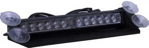LED Blixtljus 2X6LED Windshield Dual Gul/Vit