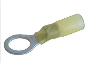 Ringkabelsko M10 med krymphölje (Gul)