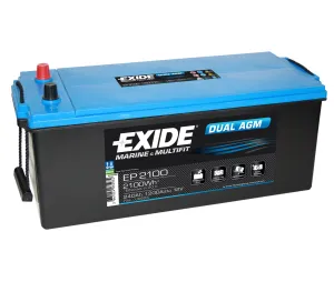 Batteri Exide Dual AGM 12V 240Ah 1200CCA