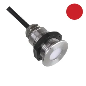 LED Stämningsbelysning CL03 IP67 ø30mm röd