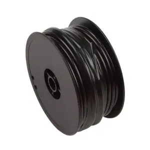 Kabel 2.5mm2 svart Förtent