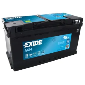 Batteri AGM 12V 95Ah 850CCA Exide