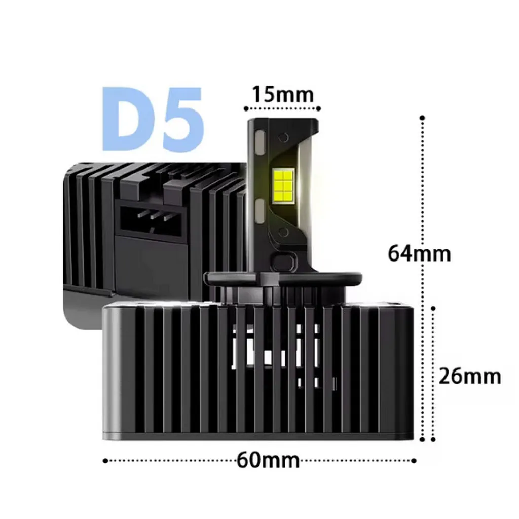 Ledlampa D5S 15000LM 6000K