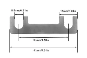 Säkring 100A Strip fuse