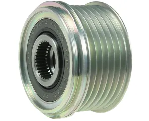 Frihjulsremskiva 6-spår ID:17.00mm UD:55.00mm