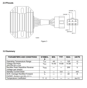 Regulator och diodbrygga 12V