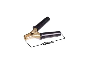 Startkabelhandtag svart (-)