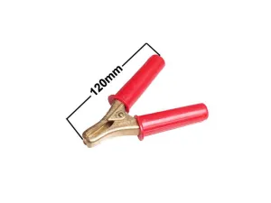 Startkabelhandtag röd(+)