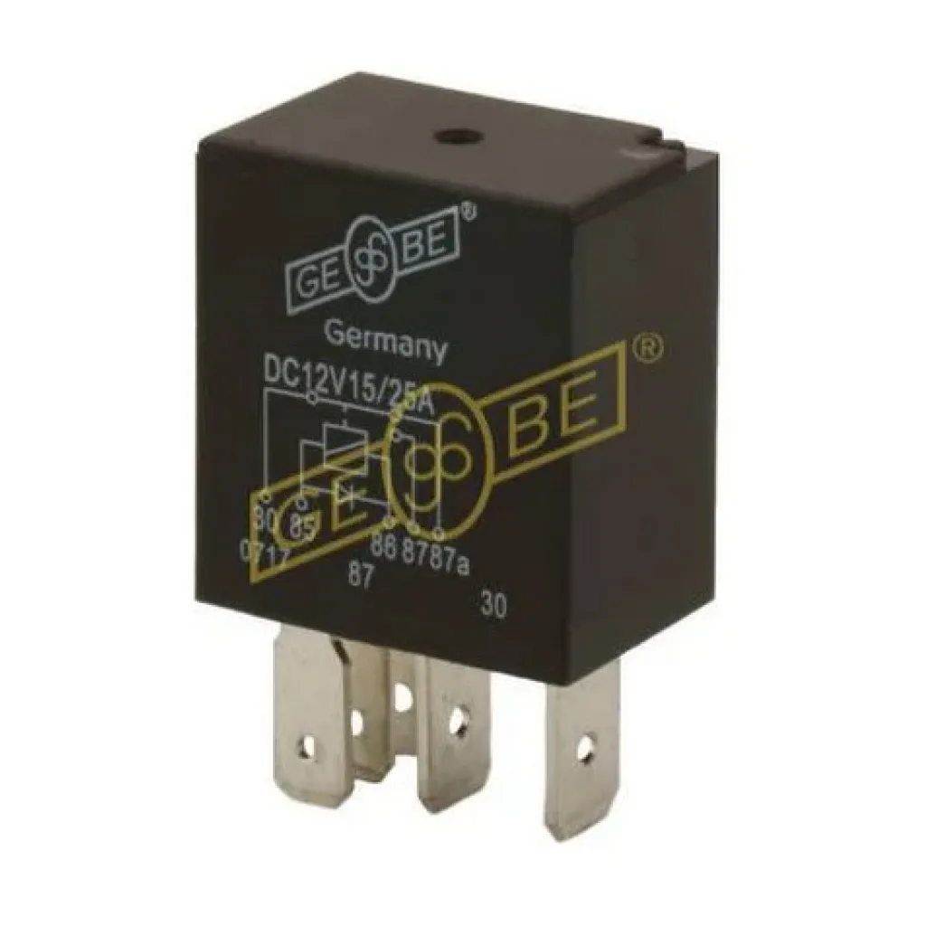 Microrelä växlande 12V 25/15A med diod