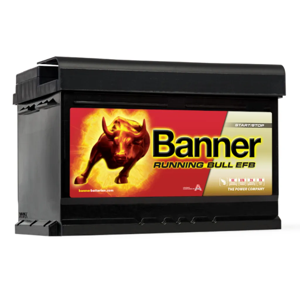 Batteri Banner EFB 12V 65Ah, 650CCA