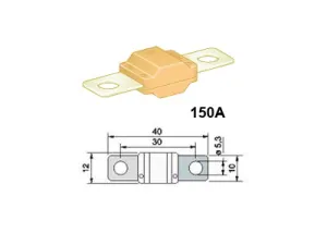 Säkring 150A Midi