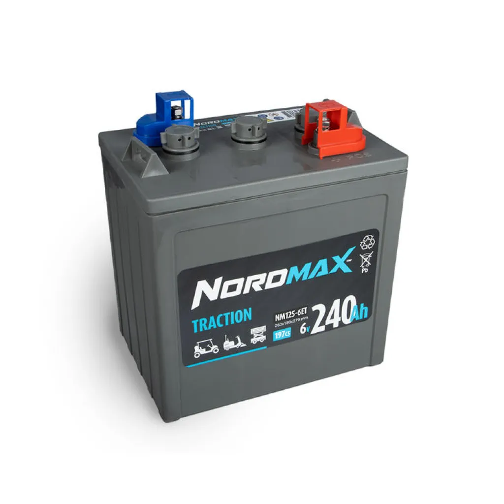 Batteri 6V 240Ah Traktion