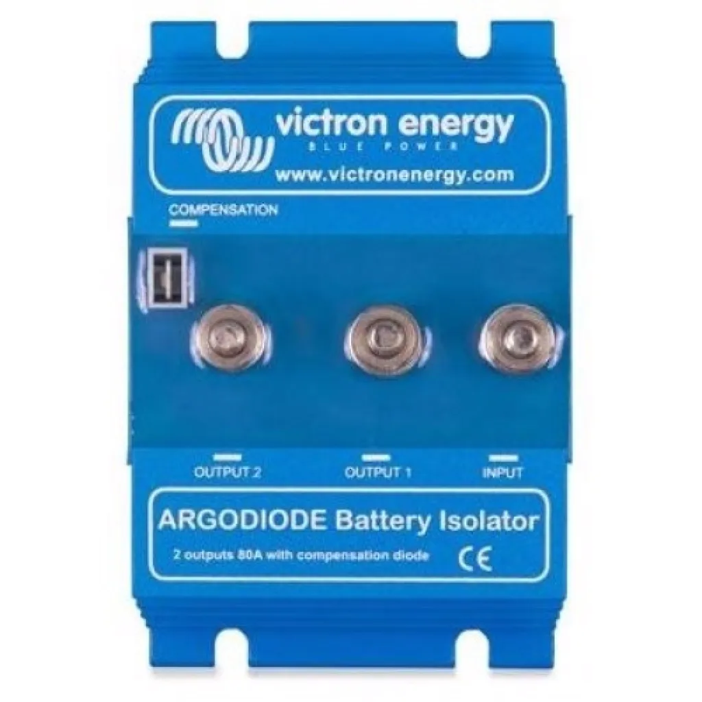 Laddningsfördelare Argodiode AC, 80A 2utg