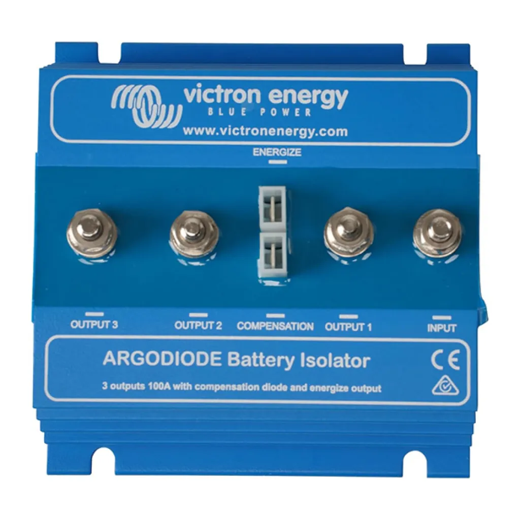 Laddningsfördelare Argodiode AC, 100A 3utg