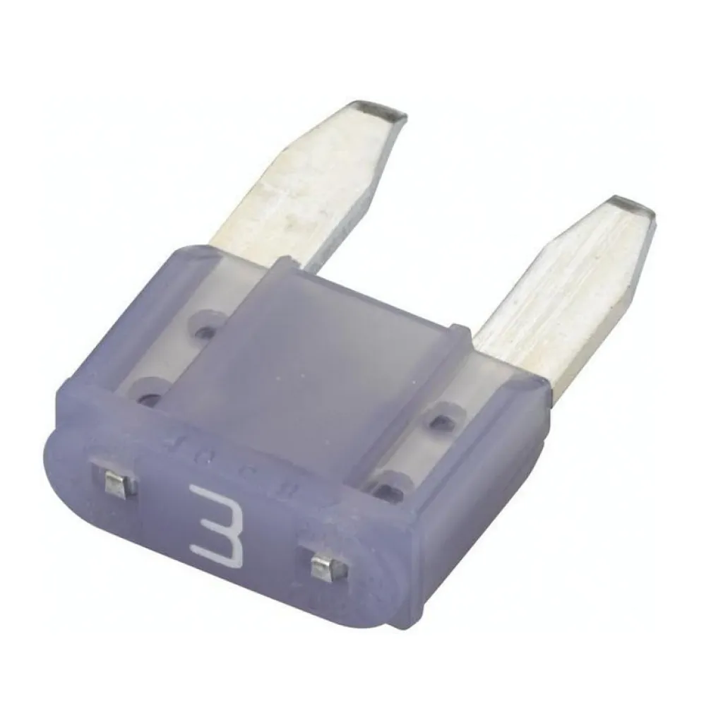 Mini ATS säkring 3A violett