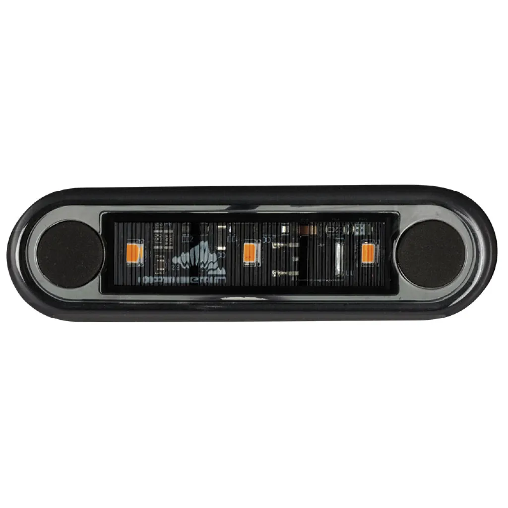 LED Positionsljus smoke 10-36V gul