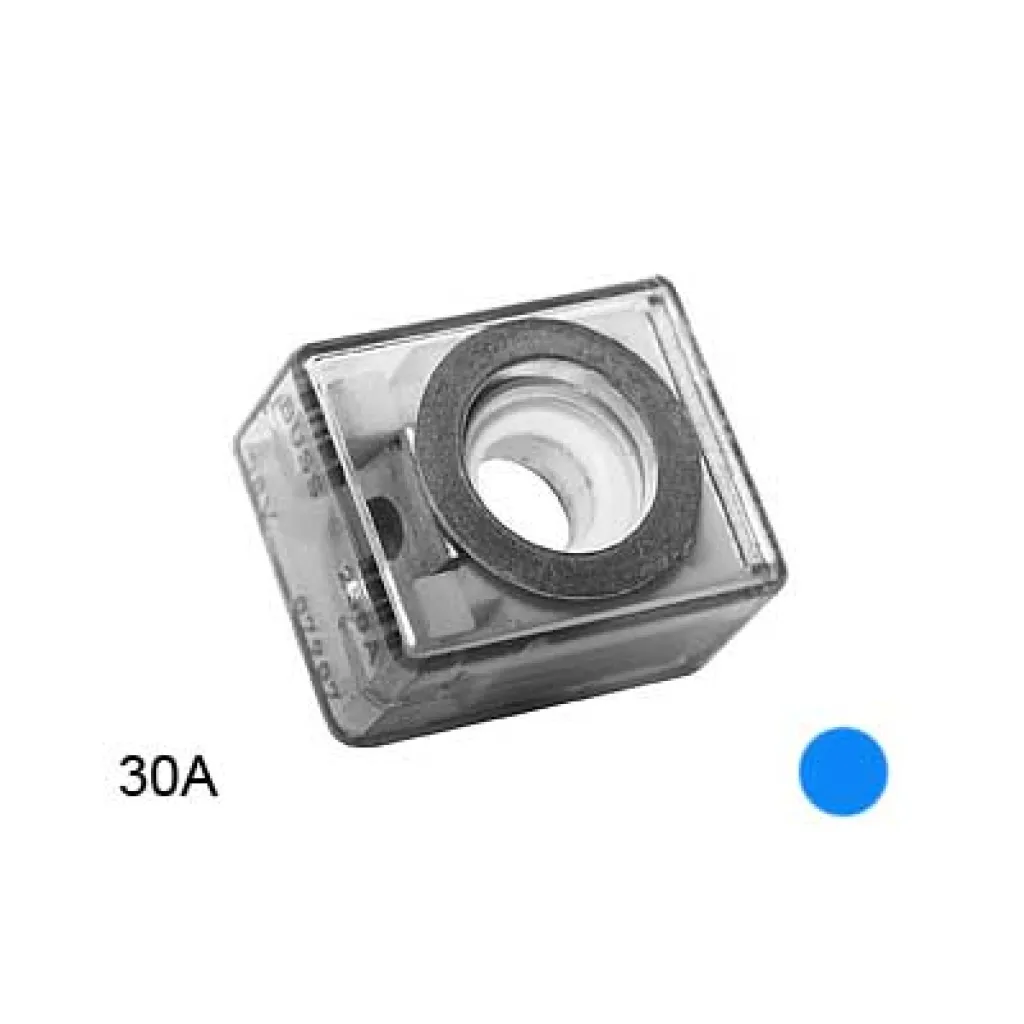 Säkring Terminal 58V 30A, Ljusblå BLUE SEA