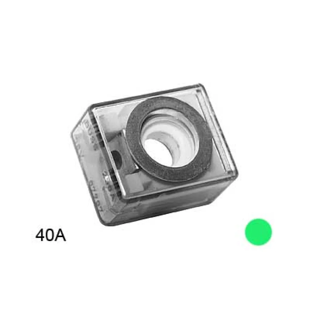 Säkring Terminal 58V 40A, Ljusgrön BLUE SEA
