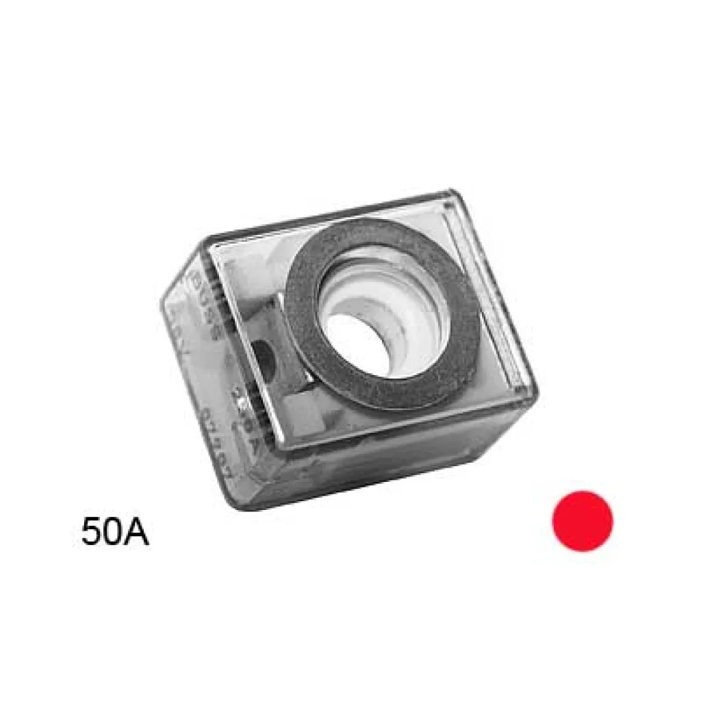 Säkring Terminal 58V 50A, Röd BLUE SEA