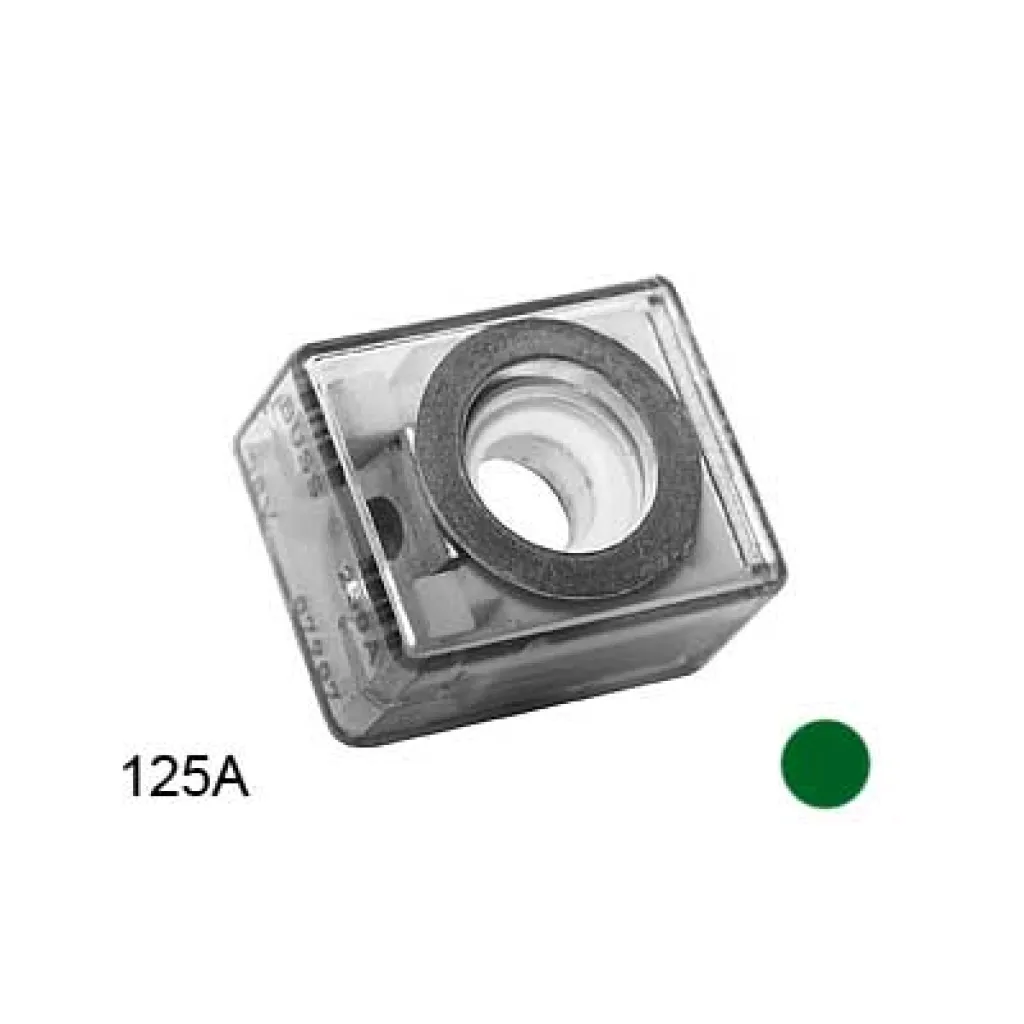 Säkring Terminal 58V 125A, Mörkgrön BLUE SEA