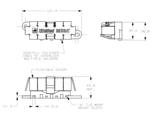 Säkringshållare för megasäkringar MEGA® Flex