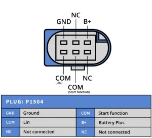 Generator 12V 210A, start & stoppteknik