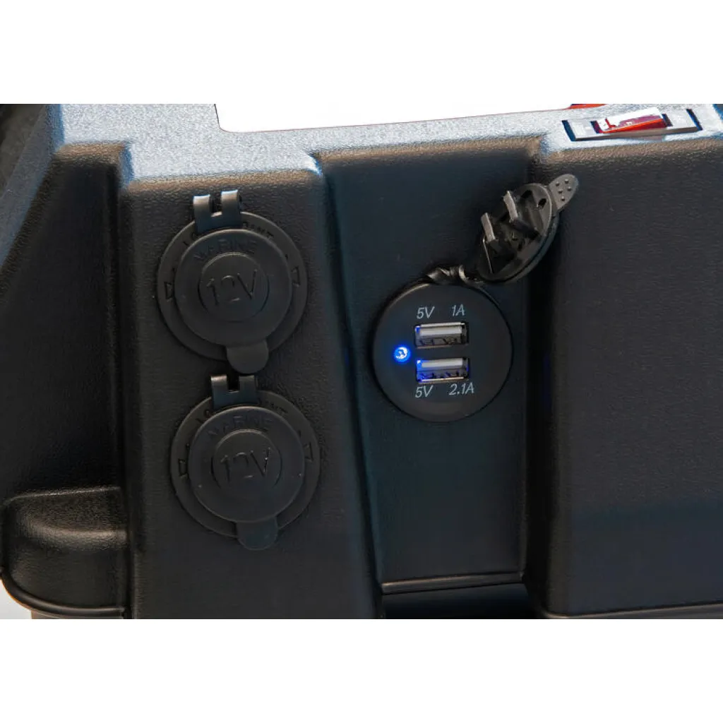 Batteribox med USB