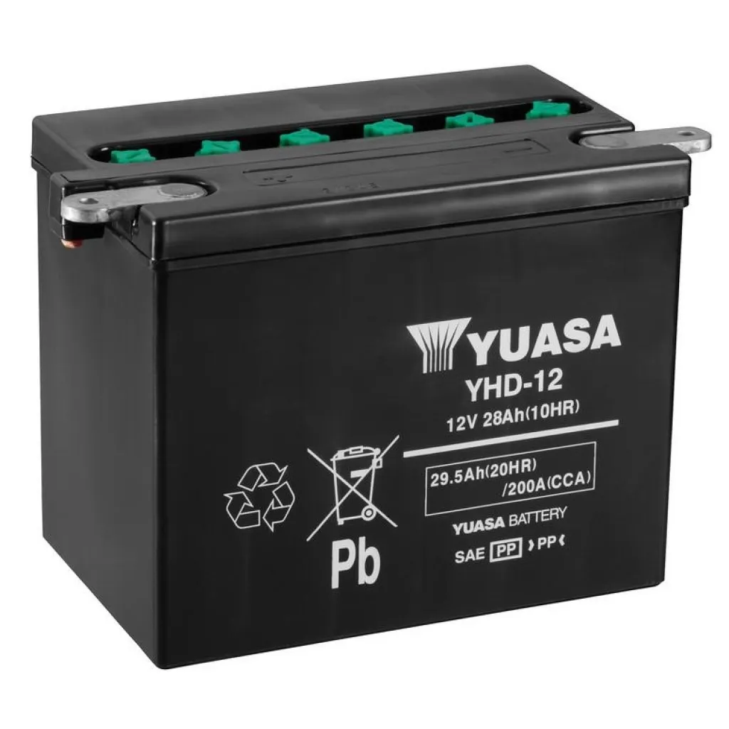 Batteri MC AGM 12V 29,5Ah, 200CCA Yuasa