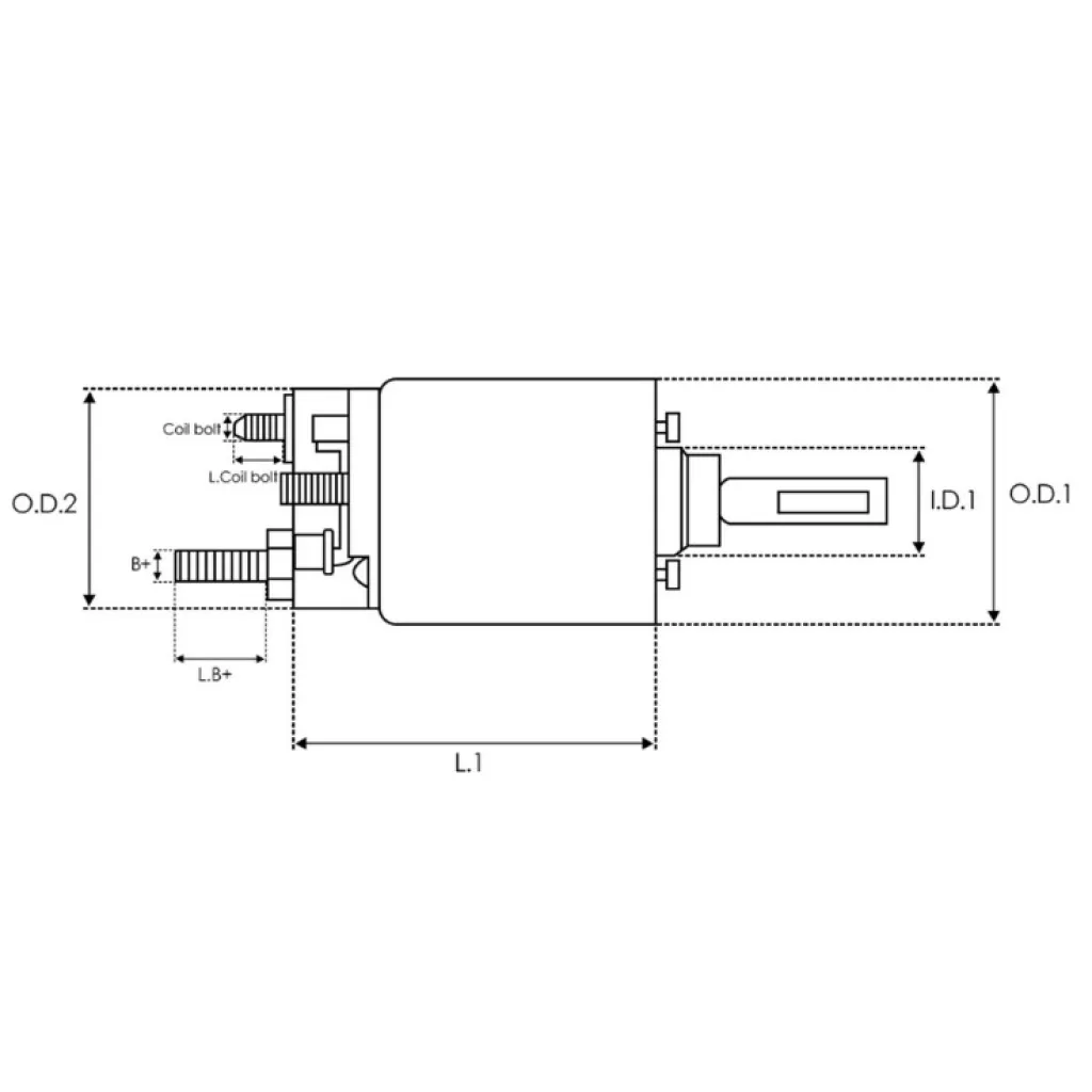 Solenoid Hitachi 24V