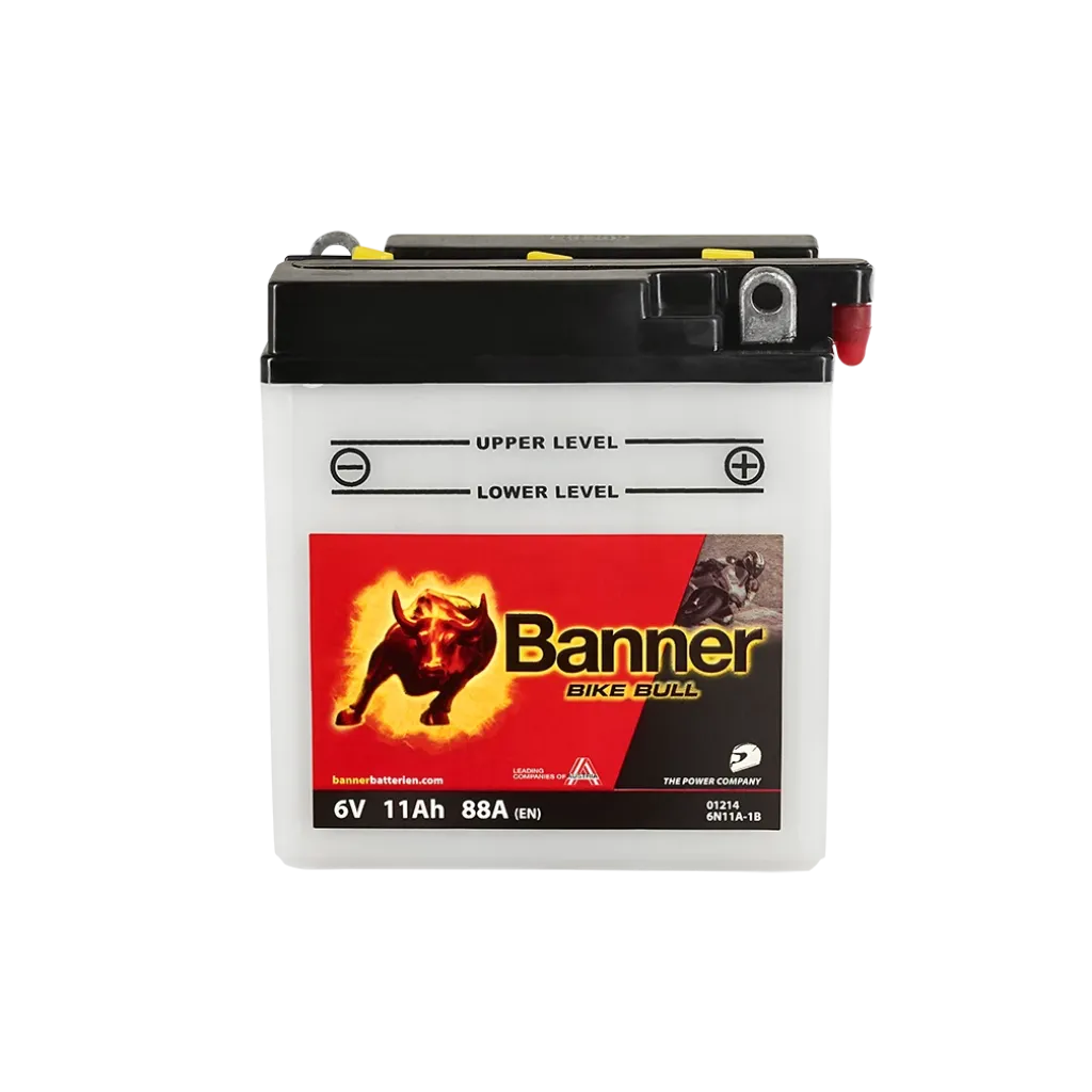 Batteri MC 6V 11Ah 88CCA Banner