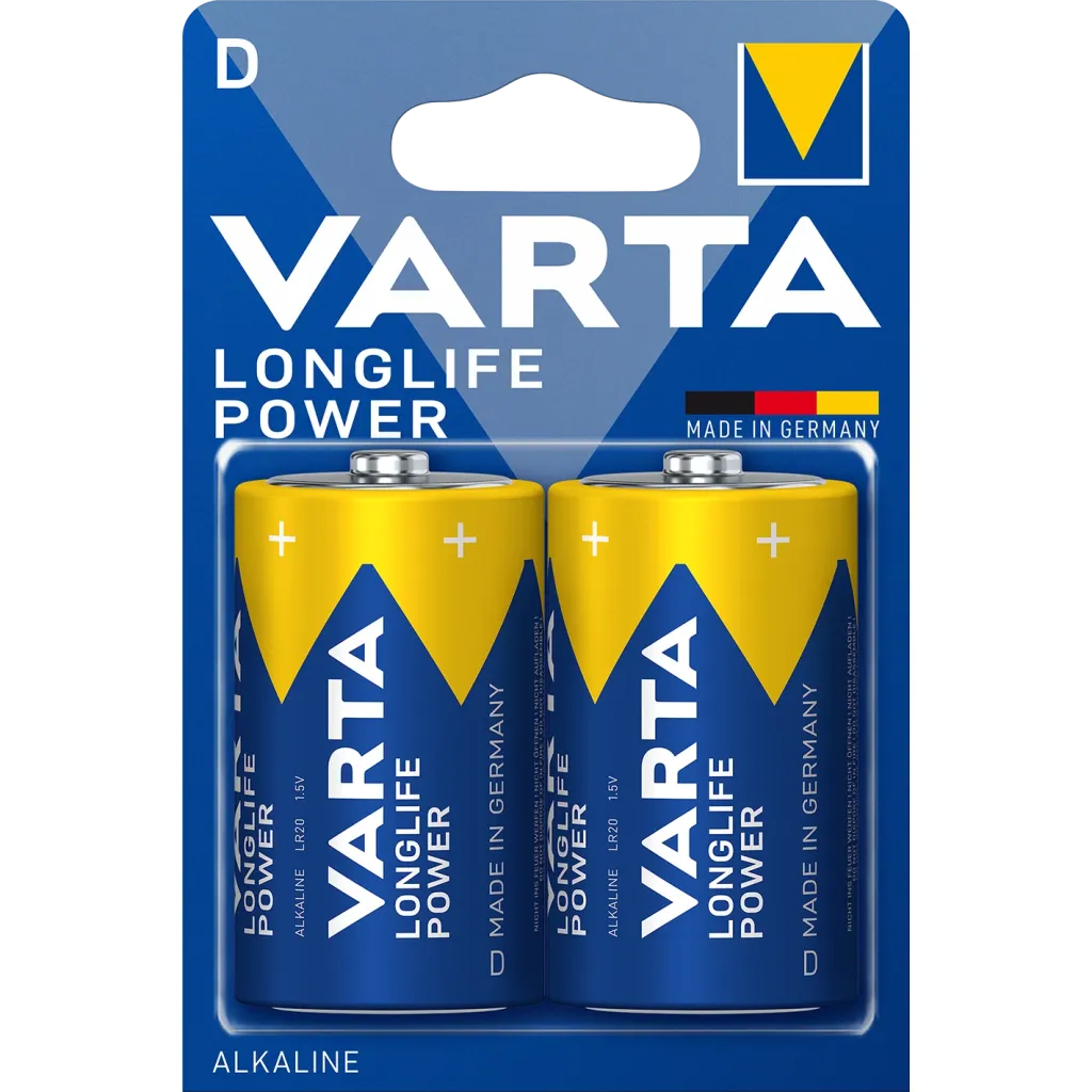 Batteri stav D 1.5V Varta