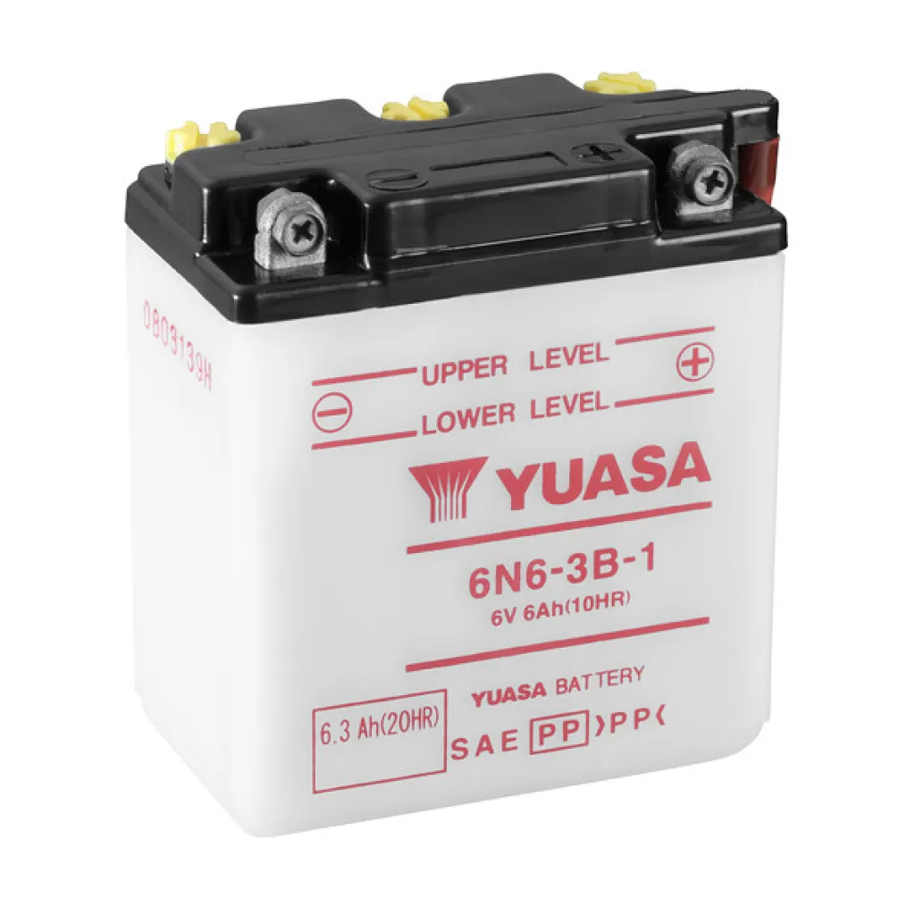 Batteri MC 6V 6.3Ah 30CCA Yuasa