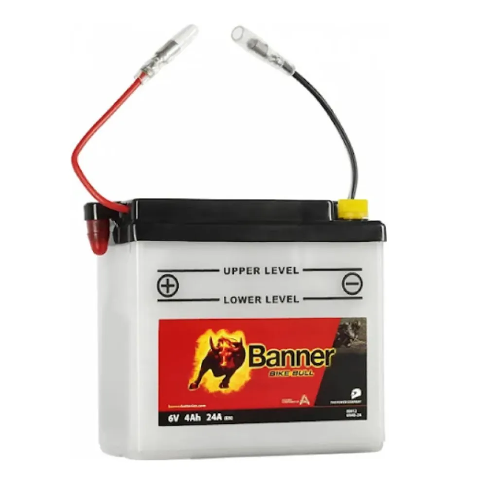 Batteri MC 6V 4Ah 24CCA Banner
