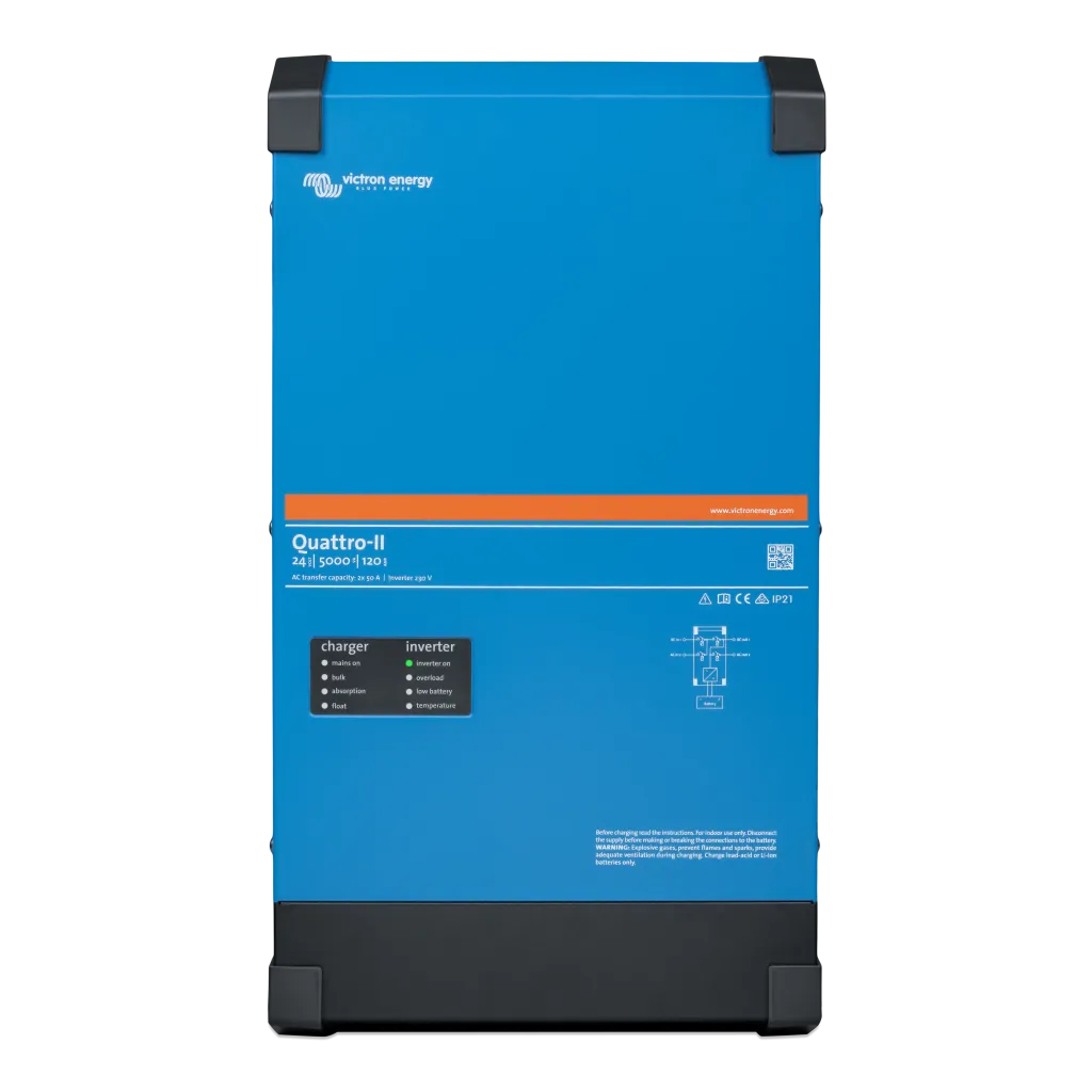 Victron Inverter Quattro-II 24/5000/120-50/50