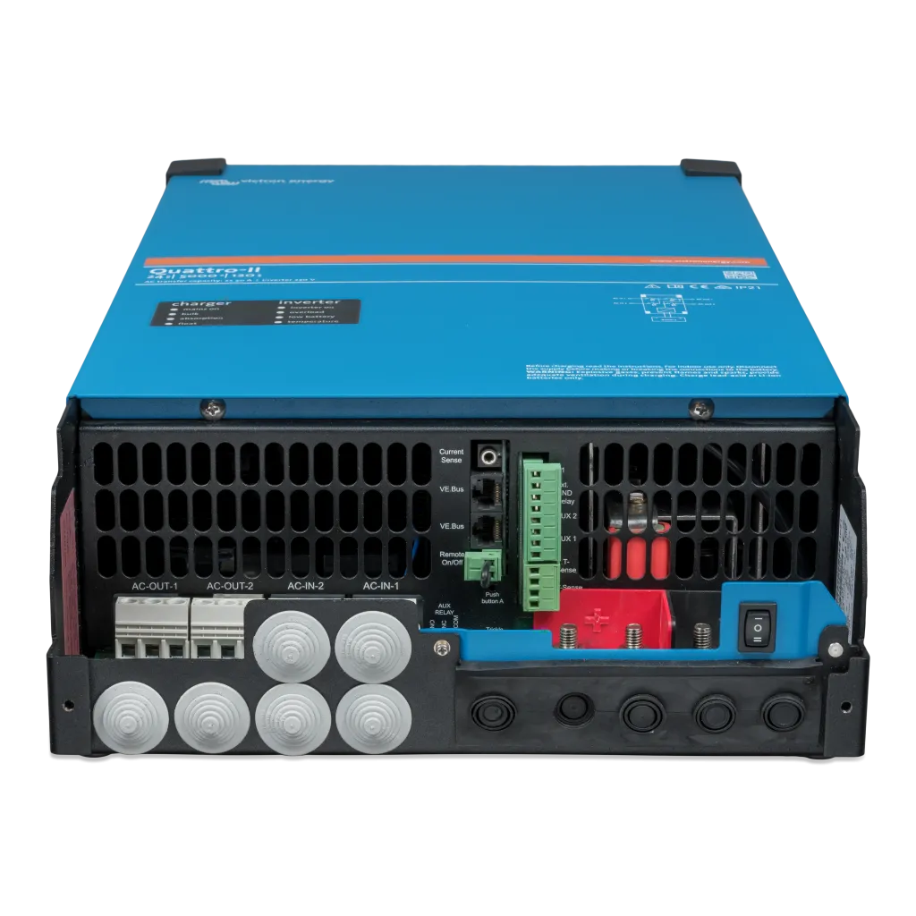 Victron Inverter Quattro-II 24/5000/120-50/50