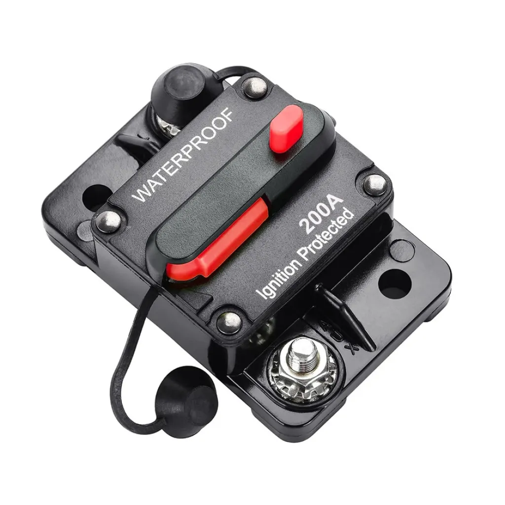 Automatsäkring 12V-48V 200A, Skottmonterad