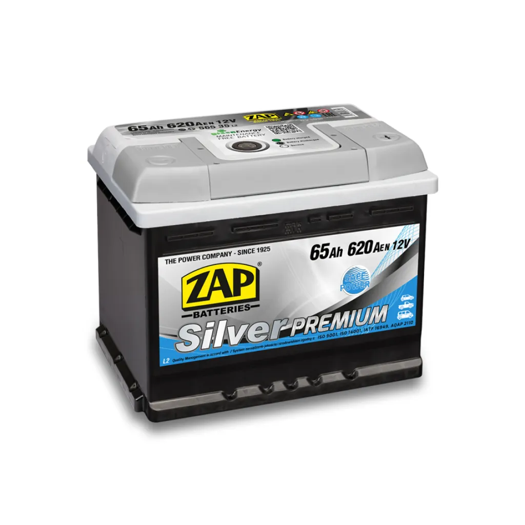 Batteri 12V 65Ah 620CCA ZAP