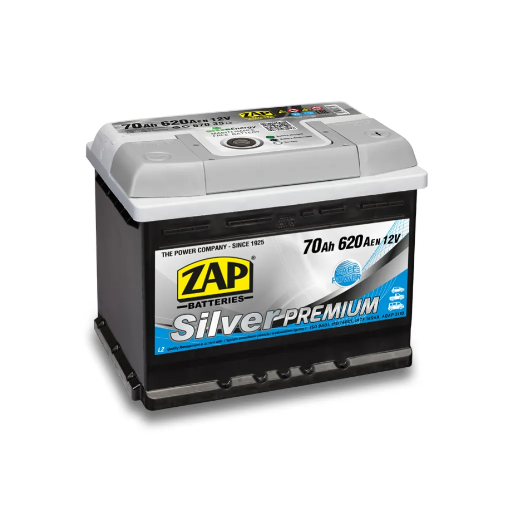 Batteri 12V 70Ah 620CCA ZAP