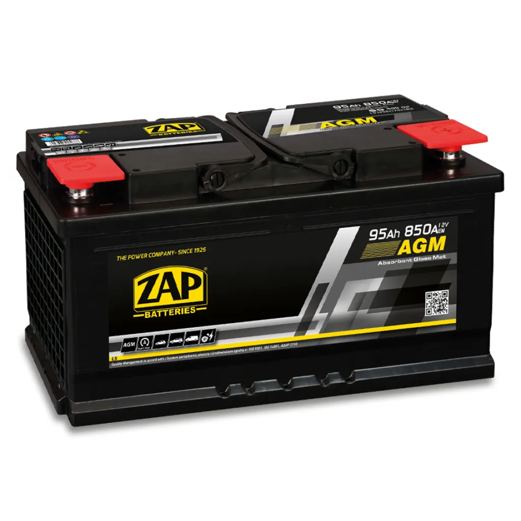Batteri AGM 12V 95Ah 850CCA ZAP