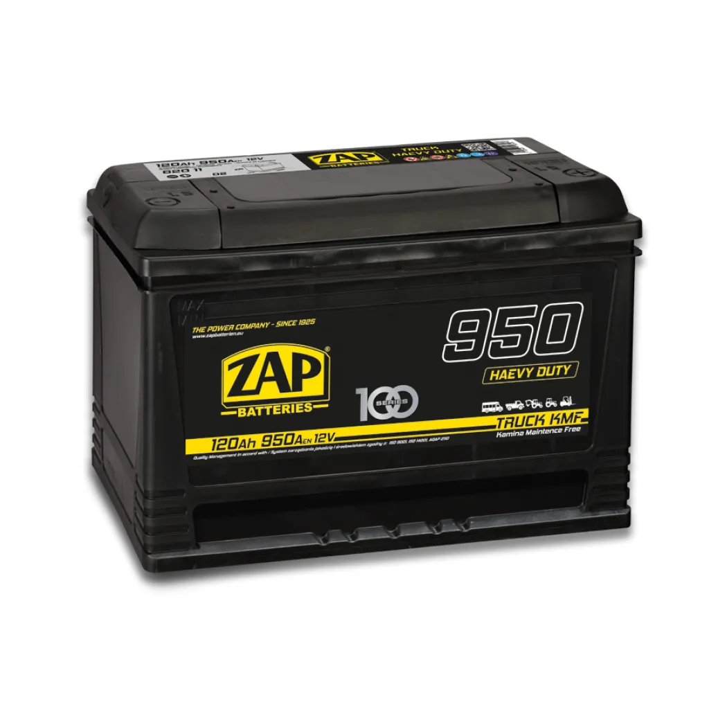 Batteri 12V 120Ah 950CCA ZAP