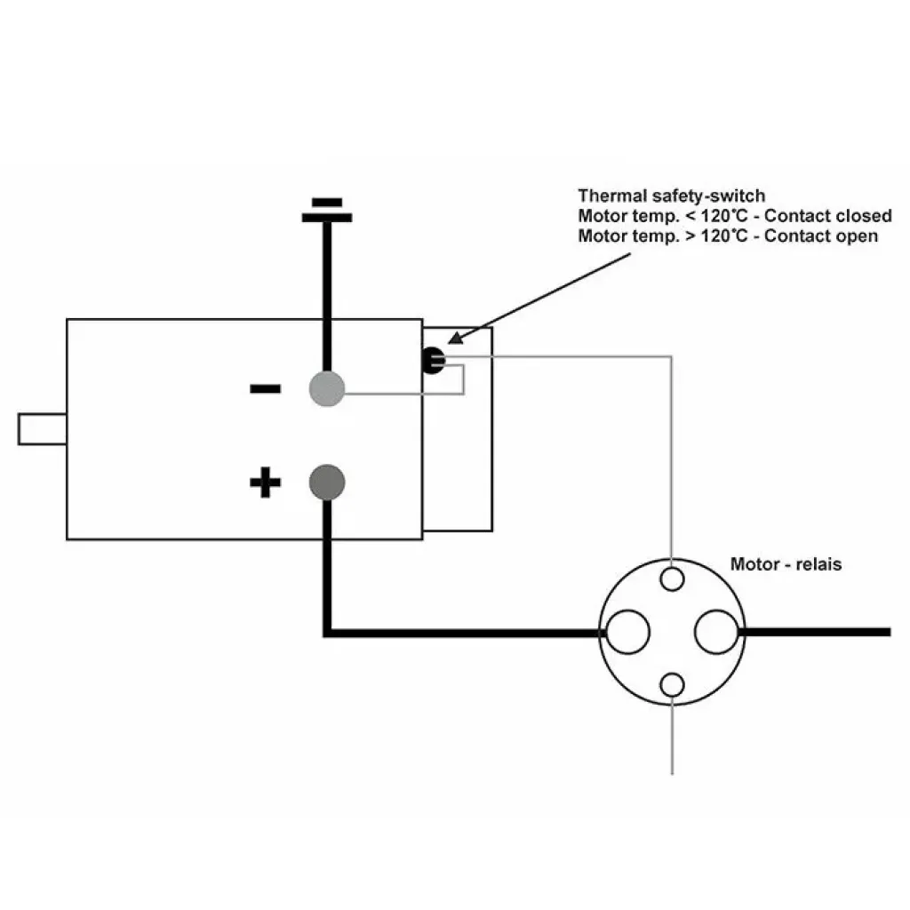 DC motor 24V 3.0kW