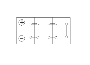 Batteri 12V AGM 210Ah 1200CCA Banner