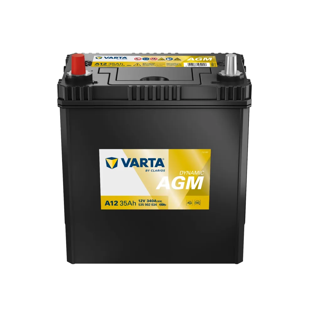 Batteri 12V Varta Dynamic AGM JIS 35Ah 340CCA