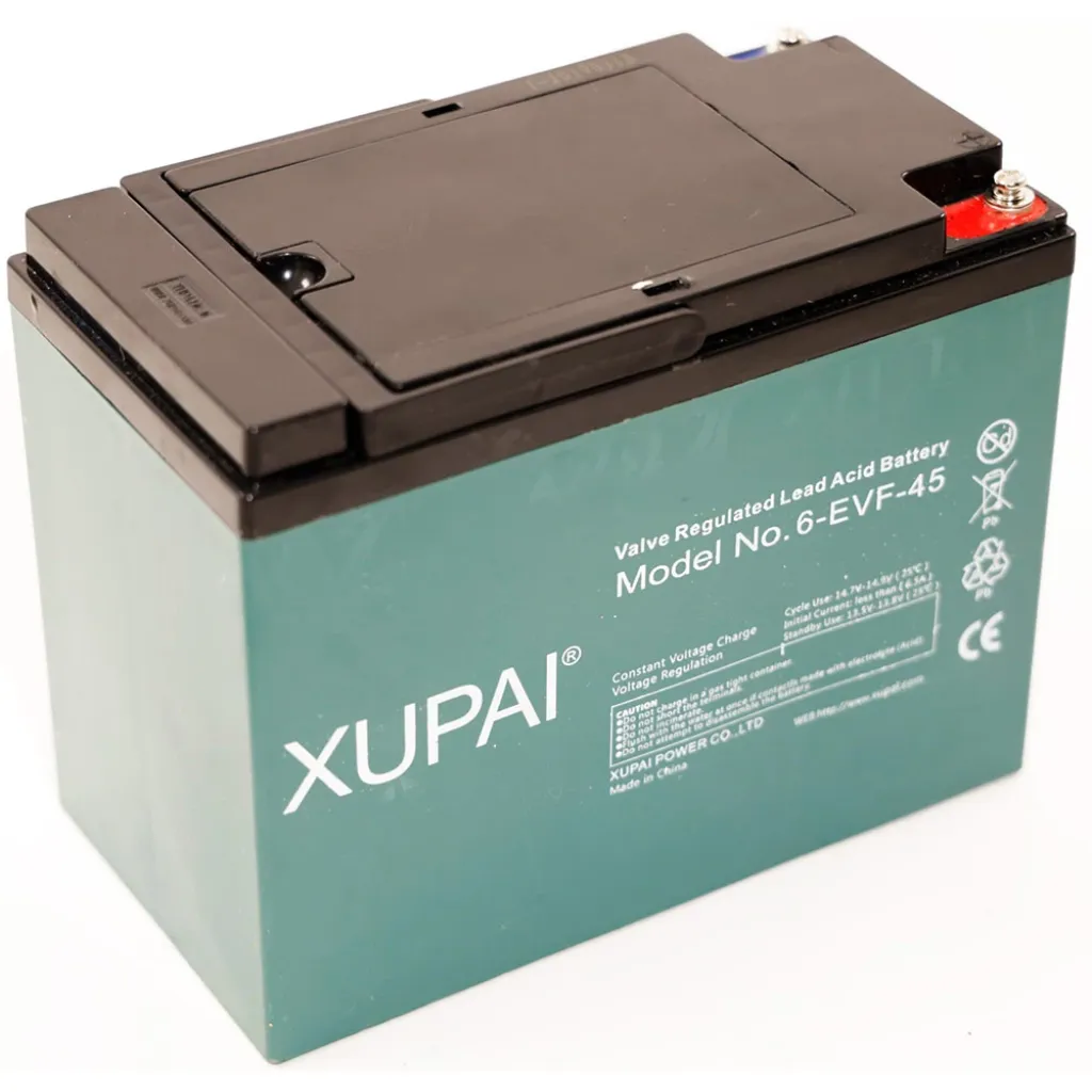 Batteri Xupai Agm Deep Cycle 12v 45Ah