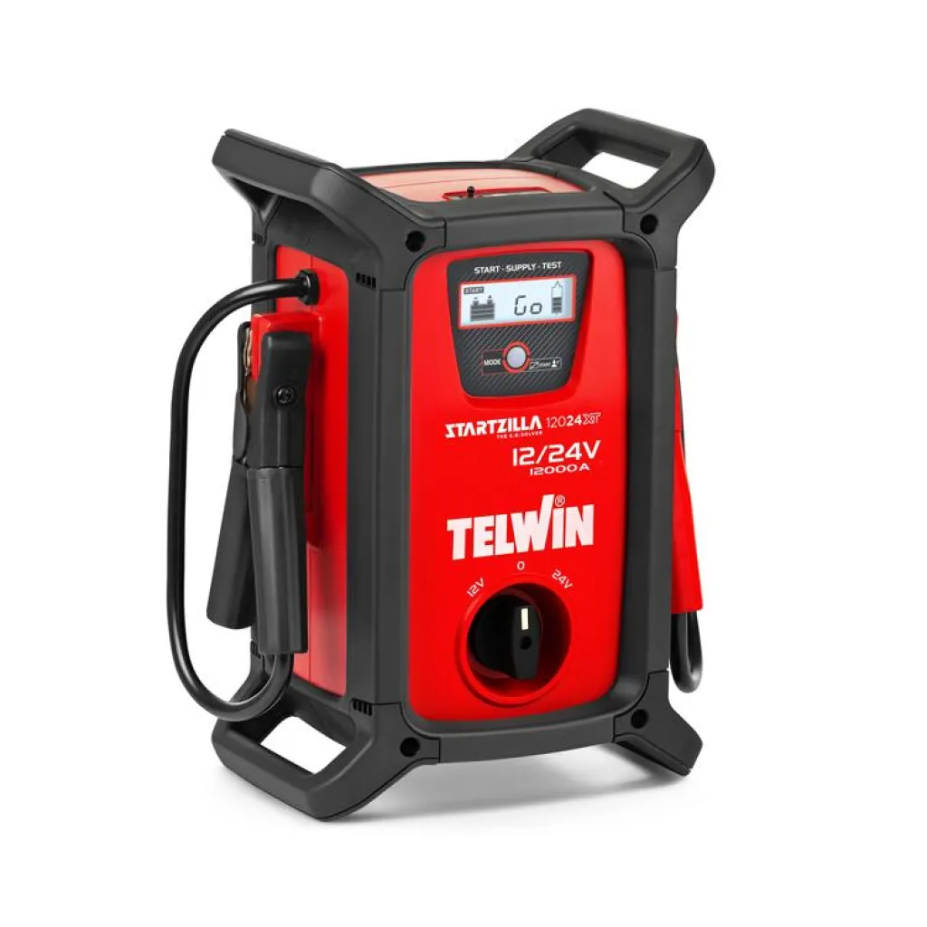 Booster Telwin Startzilla 12024 XT, 12V/24V 12000/6000A