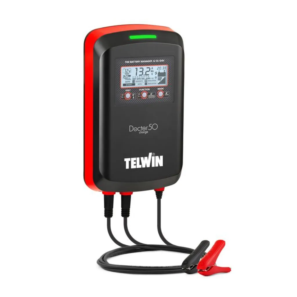 Batteriladdare Telwin Doctor Charge 50, 6-12-24V