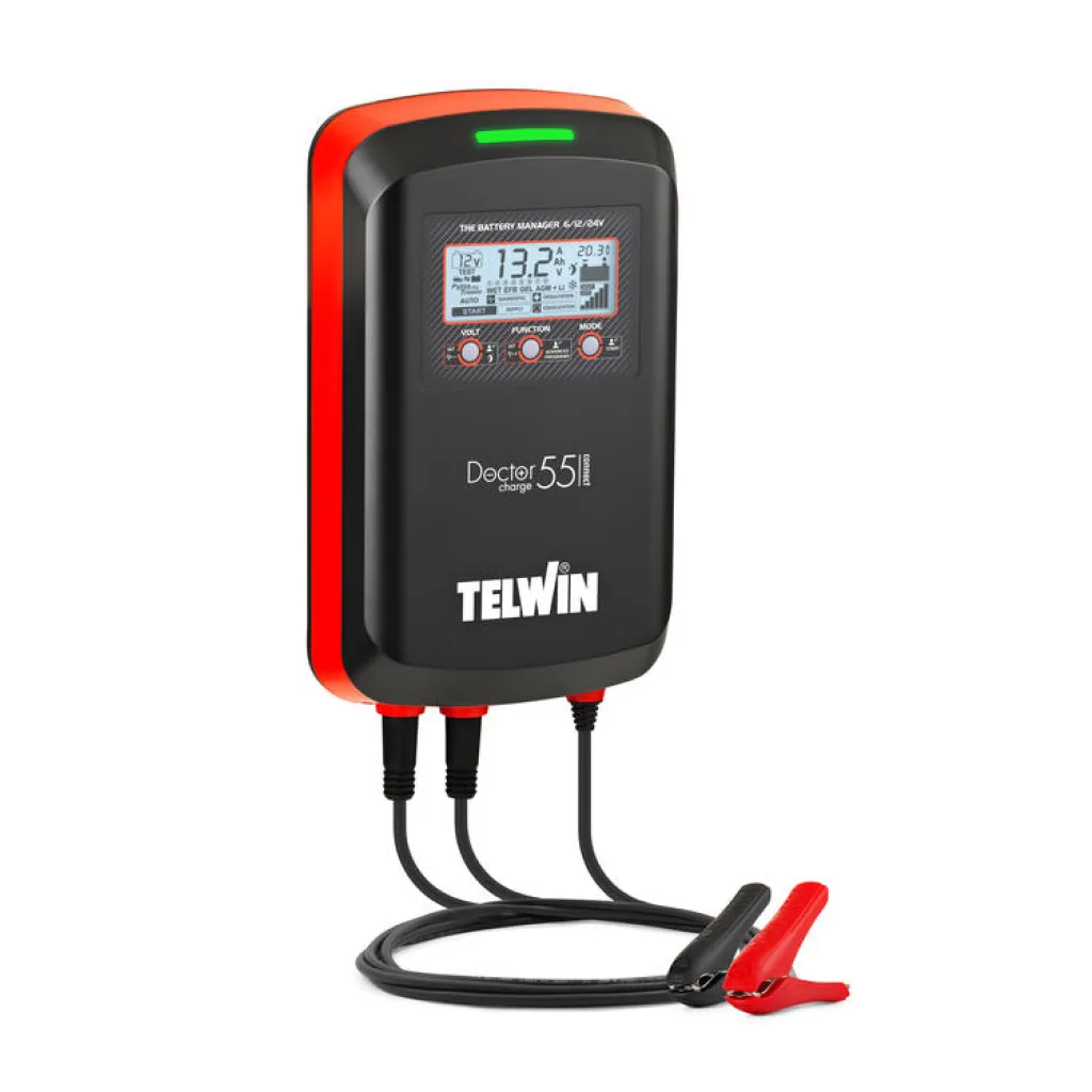 Batteriladdare Telwin Doctor Charge 55 Connect, 6-12-24V