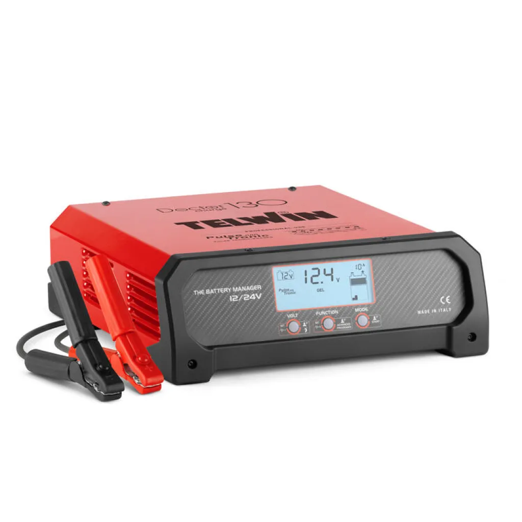 Batteriladdare Telwin Doctor Charge 130, 12-24V